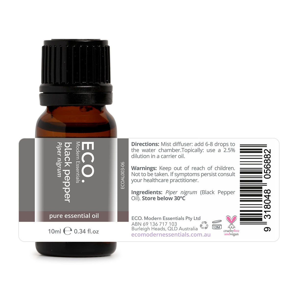 Black Pepper Pure Essential Oil