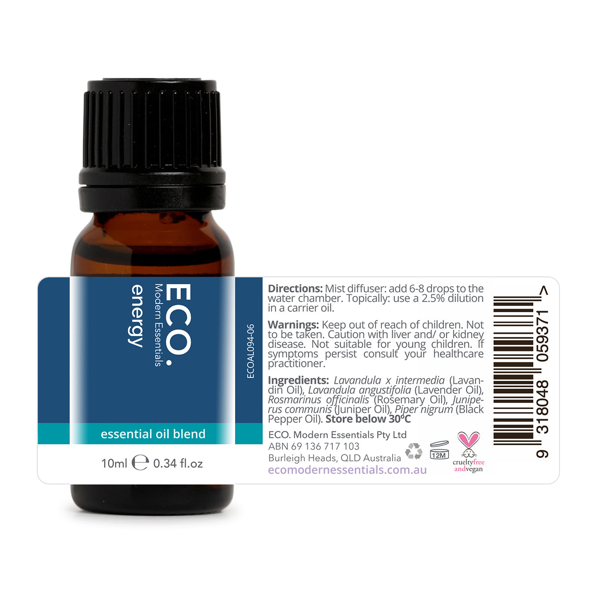 Energy Essential Oil Blend
