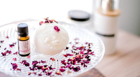 DIY Essential Oil Bath Bombs